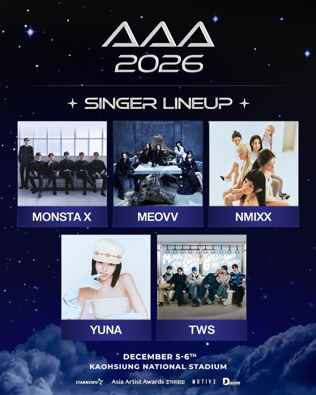 ����=��AAA 2026��, �� �Ҽӻ� ����