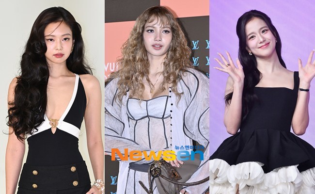 블랙핑크 제니, 리사, 지수 /사진=뉴스엔DB