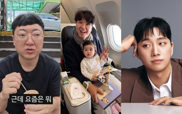 김선태 채널 캡처, 박수홍 소셜미디어, 박위 소셜미디어