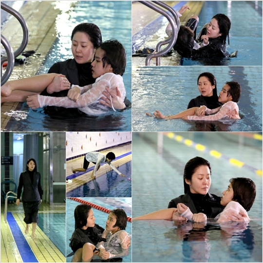 <b>고현정</b> 수중촬영 도전, 6시간 고난도 수영장신 자신만만