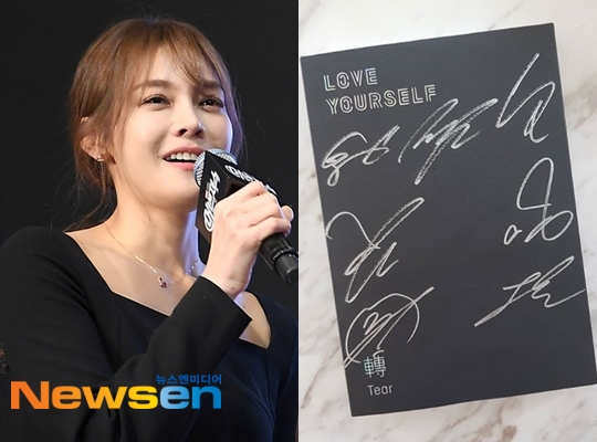 안현모, 방탄소년단 사인 CD 자랑 “생각지도 못한 선물”[SNS★컷] - 손에 잡히는 뉴스 눈에 보이는 뉴스 - 뉴스엔