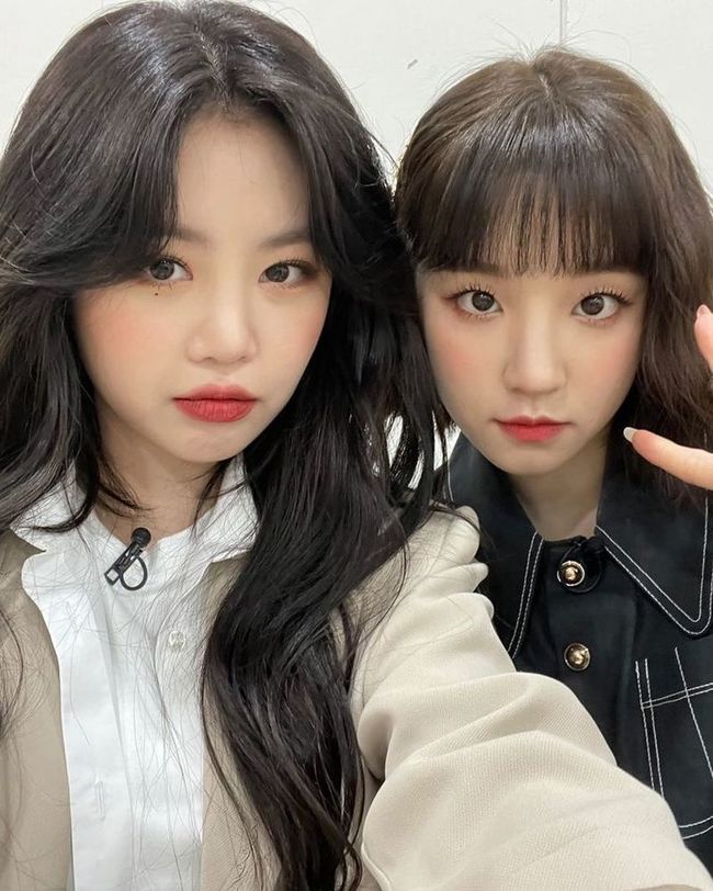 (여자)아이들 수진X우기, 인형 비주얼 뽐내며 셀카 [SNS★컷] - 손에 잡히는 뉴스 눈에 보이는 뉴스 - 뉴스엔