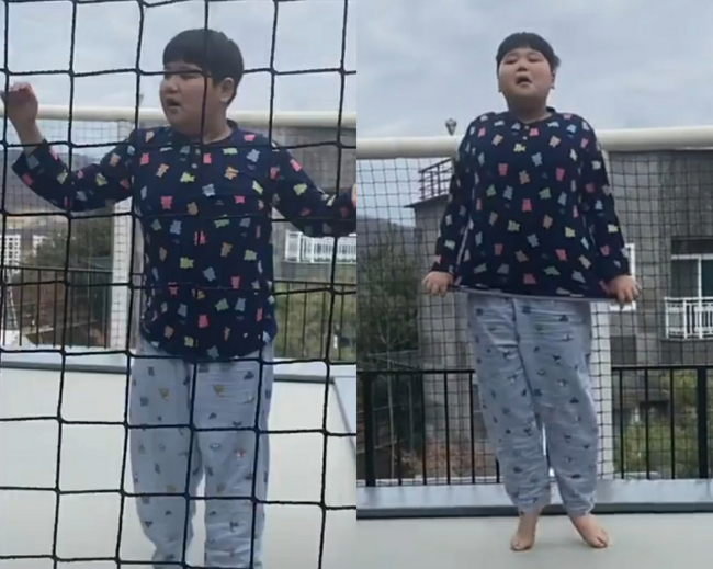 오윤아 子 민이, 트램펄린 위 날렵해진 근황…다이어트 성공? [SNS★컷] - 손에 잡히는 뉴스 눈에 보이는 뉴스 - 뉴스엔
