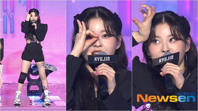 NMIXX(엔믹스) ‘규진’, 황금막내 라인의 앙큼한 고양이 매력 [뉴스엔TV] - 손에 잡히는 뉴스 눈에 보이는 뉴스 - 뉴스엔