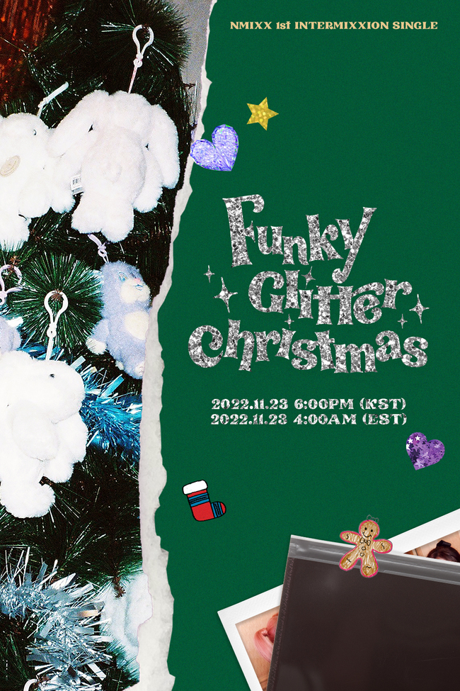 JYP 엔믹스, 23일 신곡 ‘Funky Glitter Christmas’ 발매[공식] 손에 잡히는 뉴스 눈에 보이는 뉴스