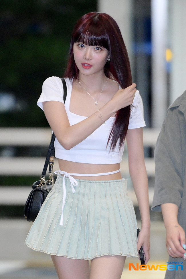 르세라핌 홍은채 ‘눈코입에 예쁨이 가득’[포토엔HD] - 손에 잡히는 뉴스 눈에 보이는 뉴스 - 뉴스엔