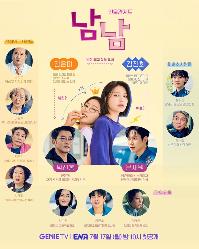 ‘남남’ 인물관계도 보니, 전혜진 최수영 둘러싼 사랑 우정 원수 - 손에 잡히는 뉴스 눈에 보이는 뉴스 - 뉴스엔