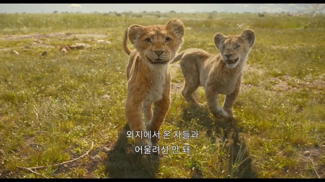 심바 원수 스카, 과거엔 이렇게 귀여웠는데‥‘무파사:라이온 킹’ 티저 포스터 - 손에 잡히는 뉴스 눈에 보이는 뉴스 - 뉴스엔