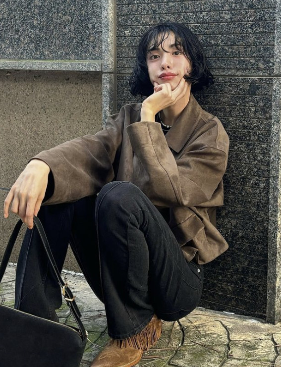 171㎝ 나나 숏컷 하니 멋쁨 가득, 8등신 비율 돋보여 - 뉴스엔