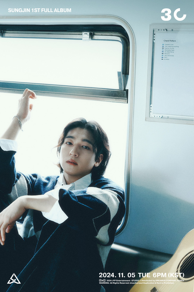DAY6 성진, 솔로 데뷔 앨범 ‘30’ 콘셉트 포토 최초 공개…따스한 매력 - 손에 잡히는 뉴스 눈에 보이는 뉴스 - 뉴스엔