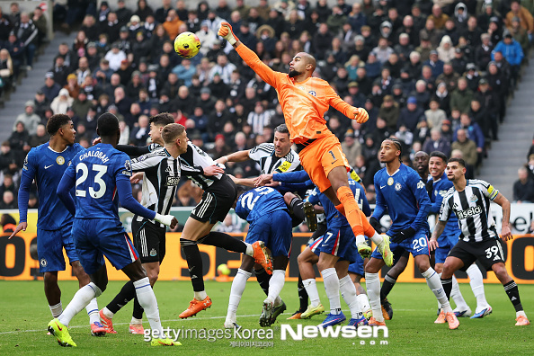 뉴캐슬-첼시 경기 관련 이미지