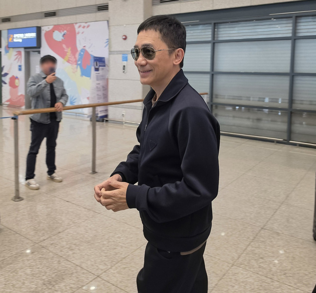 영화 '침묵의 친구' 홍보차 내한한 배우 양조위