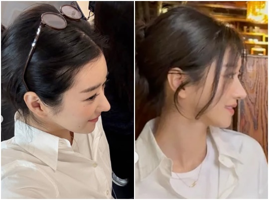 서예지 옆모습 근황 보도 이미지