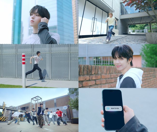 아홉, 거침없는 청춘 에너지…'RUN TO YOU' MV 티저 베일...