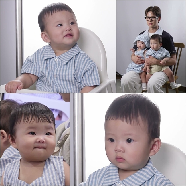 임라라의 쌍둥이 남매 여권 사진 공개