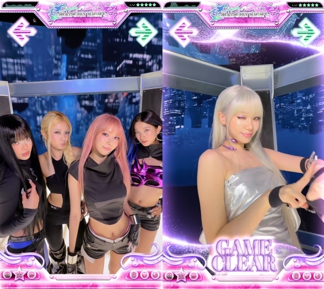 LE SSERAFIM Unveils 'Made My Night' Choreography, Transforms Into Game Character