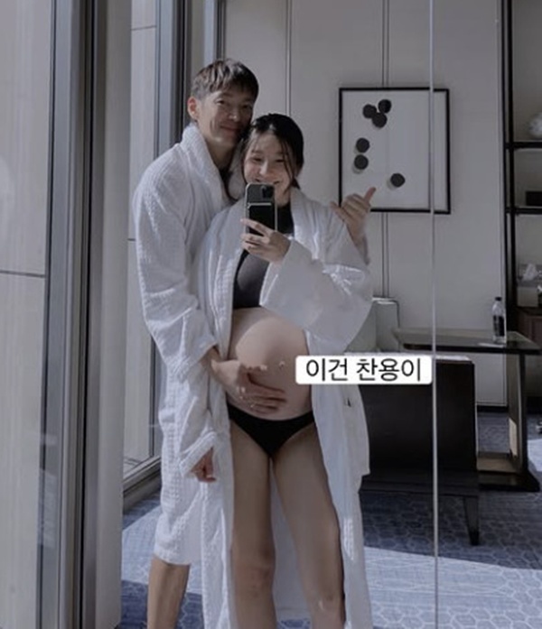 가수 팀 아내 김보라, 44세에 둘째 임신 과정 공개