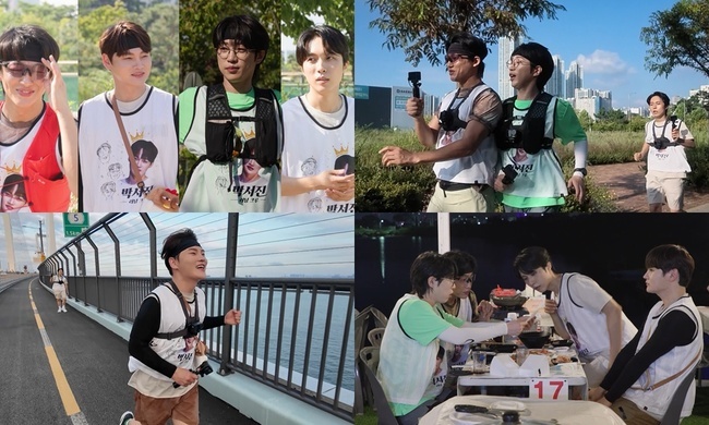 박서진·신승태·안성훈·재하, 트로트 러닝 크루 결성해 10km 레이스 대결