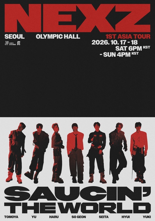 NEXZ, Who Captivated South America, Sells Out Both Olympic Hall Shows… Additional Seats Opened