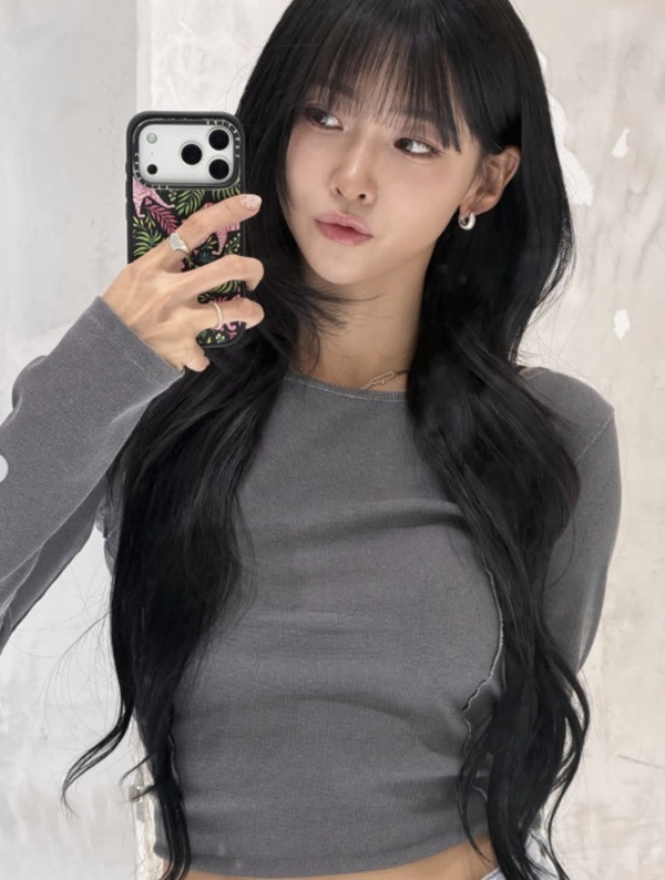 김민지 소셜 계정 캡처