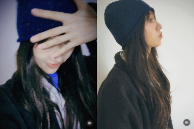 윤은혜, 체크셔츠로 완성한 꾸안꾸룩‥스무살은 어려보여