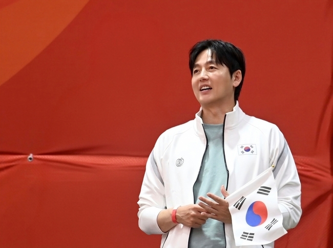 이정진, 아시안 패러게임서 장애인 유도 국가대표 응원…“홍보대사로서 감회가 새롭다”
