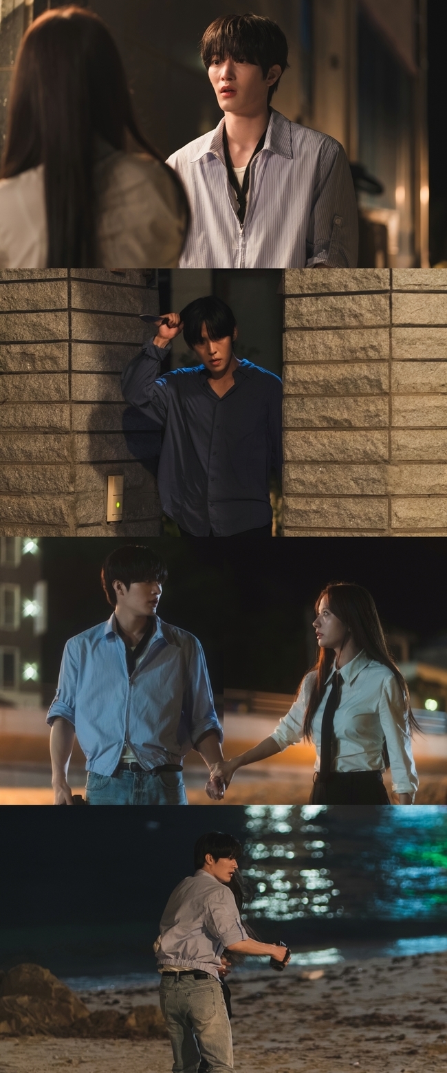 김지연·장세혁, 칼 든 강형석에 도망…달밤의 추격전 펼쳐