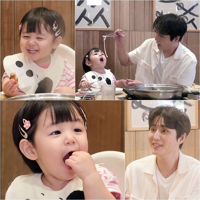 심형탁 아들 하루, 데이식스 영케이와 먹방 대결